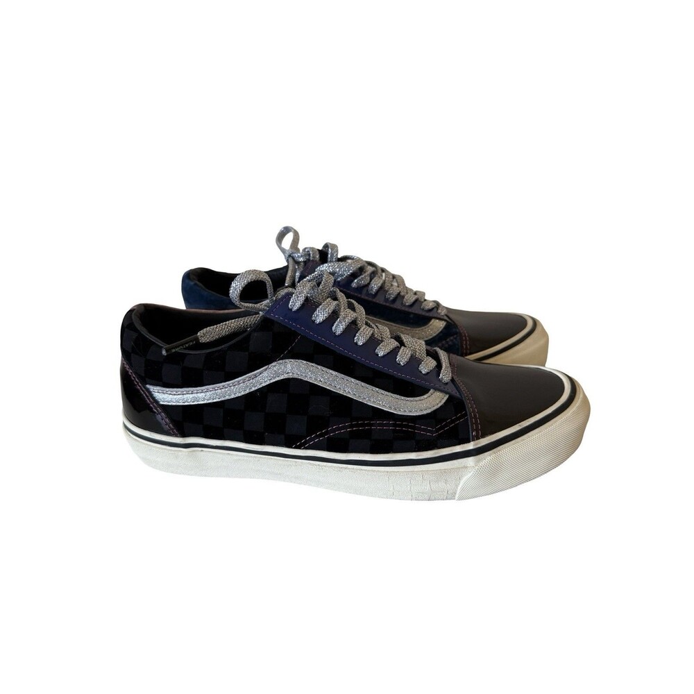 Vans Vault Sinners Club OG Old Skool Lx Shoes Black Sneakers Men’s SZ 10.5